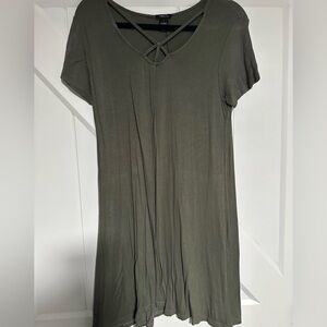 Rue21 Olive Green Mini Dress